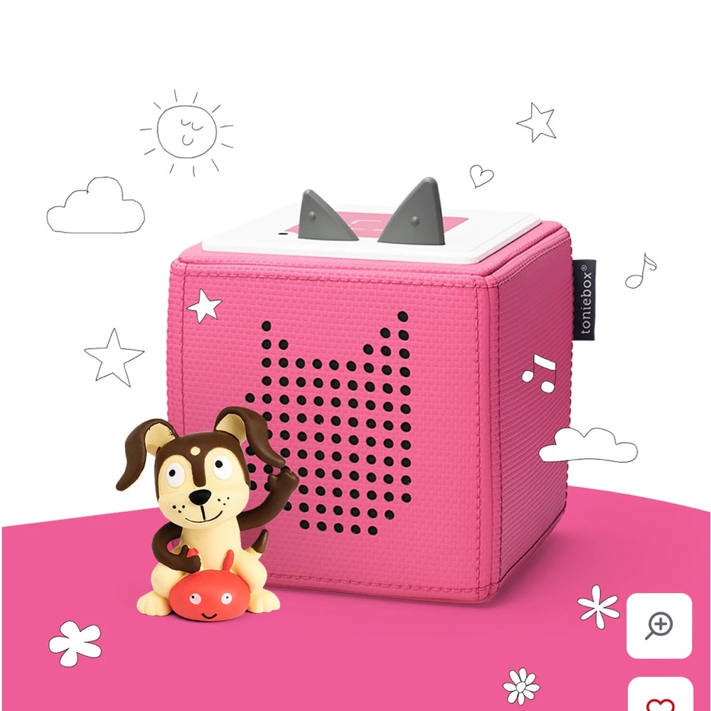 tonie box, pink, NEW IN BOX